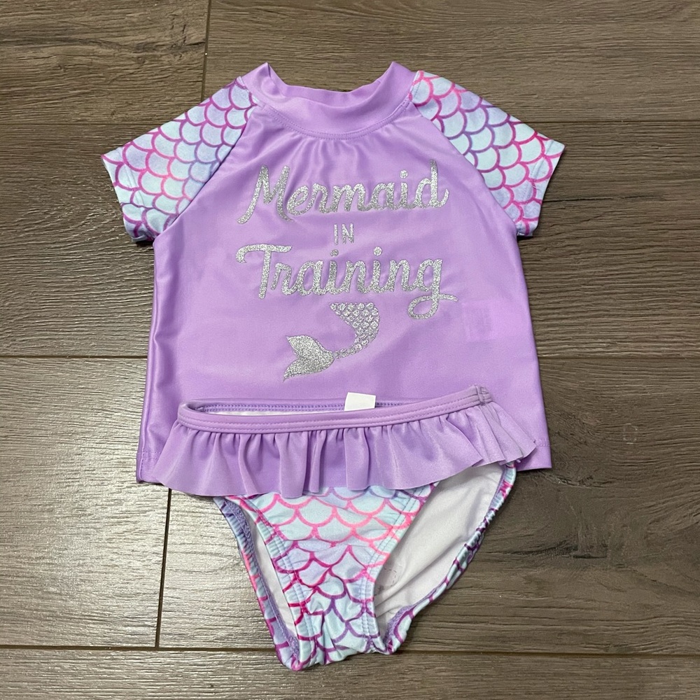 NEW Infant The Children’s Place Girls Swim Set